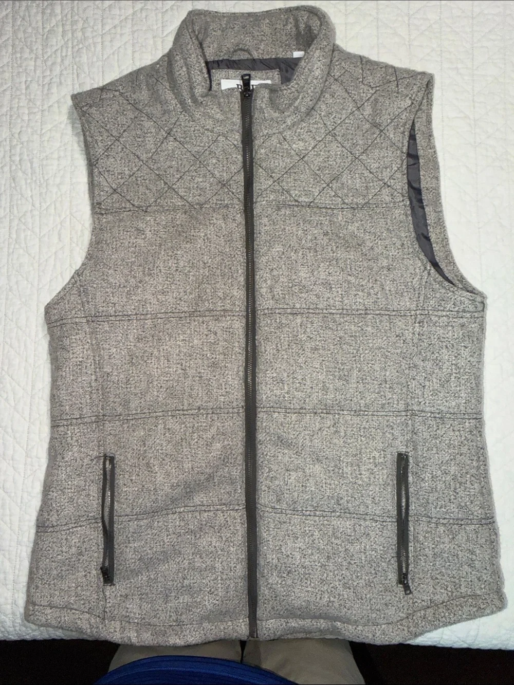 BKE sleeveless zip